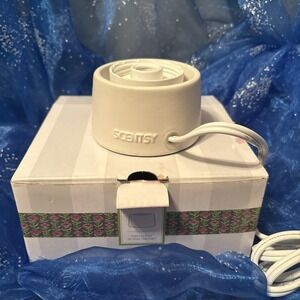 Scentsy Tabletop Base Only For Glass Plug-in Nightlight Warmer With Box And Bulb